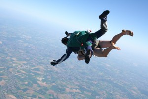 #58 Sky dive naked  