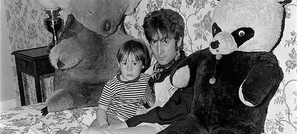 John Lennon and Julian Lennon